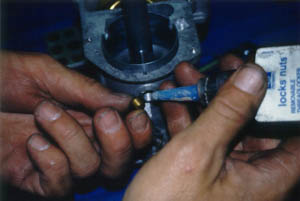 48 IDA Auxiliary Venturis Set Screw - Use Loctite