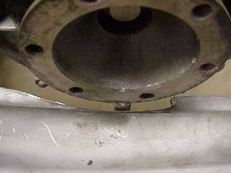 Porsche 5 Speed Conversion - Clearancing for Clutch Bowden Tube Bracket